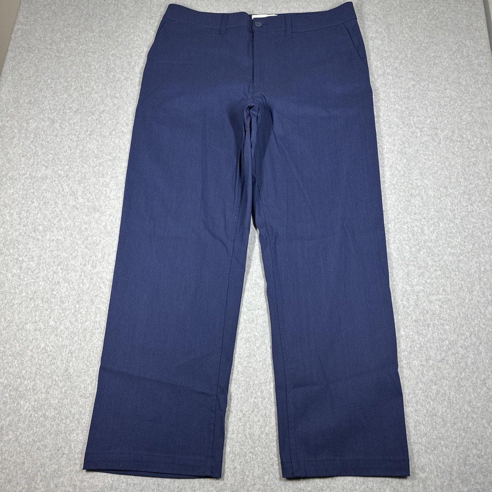 Nike SB Loose Fit Skate Chino Pants Men's 36x32 Blue Straight Leg Dri-FIT DA4169